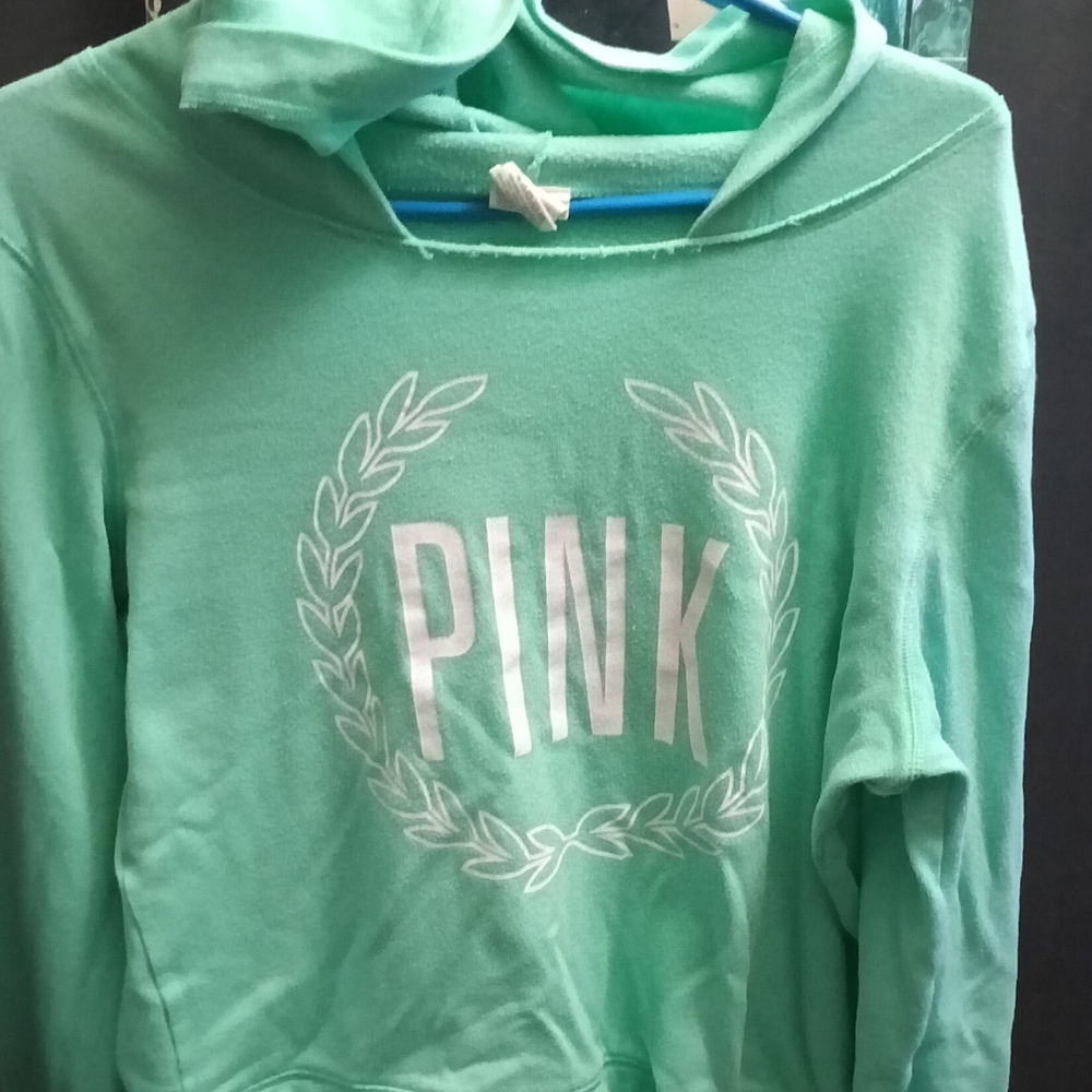 Victoria's Secret PINK Green Hoodie